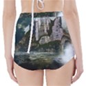 Sea-island-castle-landscape High-Waisted Bikini Bottoms View2