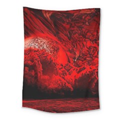 Planet-hell-hell-mystical-fantasy Medium Tapestry