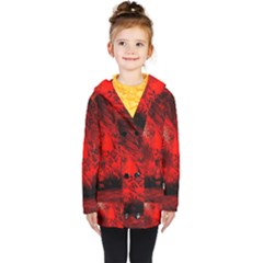 Planet-hell-hell-mystical-fantasy Kids  Double Breasted Button Coat by Sudhe