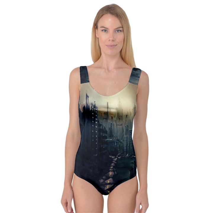 Apocalypse-post-apocalyptic Princess Tank Leotard 