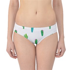 Funny Cacti With Muzzles Hipster Bikini Bottoms by SychEva