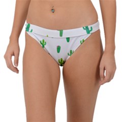 Funny Cacti With Muzzles Band Bikini Bottom by SychEva