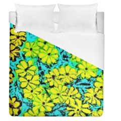 Chrysanthemums Duvet Cover (Queen Size)