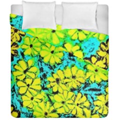 Chrysanthemums Duvet Cover Double Side (California King Size)