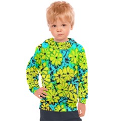 Chrysanthemums Kids  Hooded Pullover