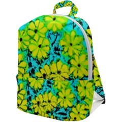 Chrysanthemums Zip Up Backpack