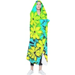 Chrysanthemums Wearable Blanket