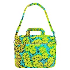 Chrysanthemums Macbook Pro Shoulder Laptop Bag (large) by Hostory