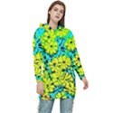 Chrysanthemums Women s Long Oversized Pullover Hoodie View1