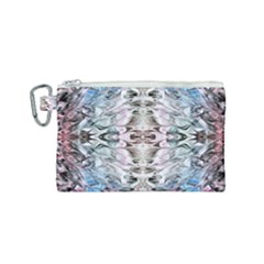 Abstract Waves Iii Canvas Cosmetic Bag (small)
