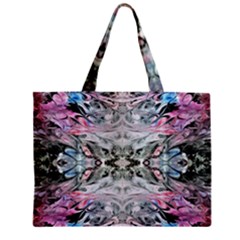 Abstract Waves Iv Zipper Mini Tote Bag