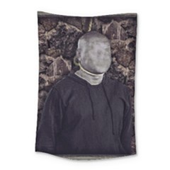 No Face Hanged Creepy Poster Small Tapestry by dflcprintsclothing