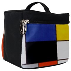 Composition A By Piet Mondrian Make Up Travel Bag (big)