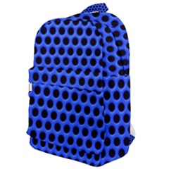 Metallic Mesh Screen-blue Classic Backpack by impacteesstreetweareight