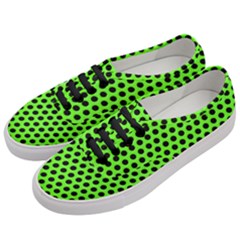 Metallic Mesh Screen-green Women s Classic Low Top Sneakers