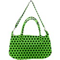 Metallic Mesh Screen-green Removal Strap Handbag View1