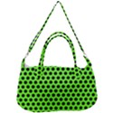 Metallic Mesh Screen-green Removal Strap Handbag View2