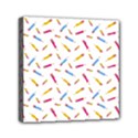 Multicolored Pencils And Erasers Mini Canvas 6  x 6  (Stretched) View1