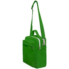 Metallic Mesh Screen 2-green Crossbody Day Bag by impacteesstreetweareight