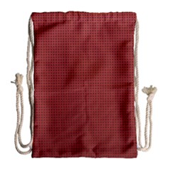 Metallic Mesh Screen 2-red Drawstring Bag (large) by impacteesstreetweareight