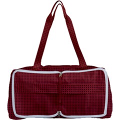 Metallic Mesh Screen 2-red Multi Function Bag by impacteesstreetweareight