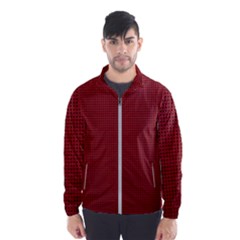 Metallic Mesh Screen 2-red Men s Windbreaker by impacteesstreetweareight