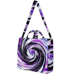 Canvas-acrylic-digital-design Square Shoulder Tote Bag