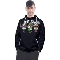 Best Buds Men s Pullover Hoodie by NormalLeighFashionable