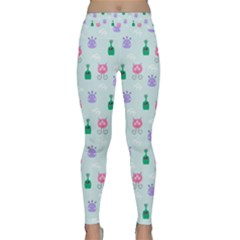 Funny Monsters Aliens Classic Yoga Leggings by SychEva