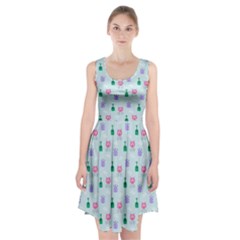 Funny Monsters Aliens Racerback Midi Dress by SychEva