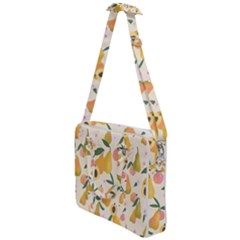 Yellow Juicy Pears And Apricots Cross Body Office Bag by SychEva