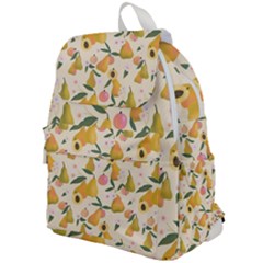 Yellow Juicy Pears And Apricots Top Flap Backpack by SychEva