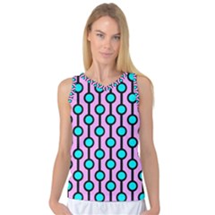 A Chain Of Blue Circles Women s Basketball Tank Top by SychEva