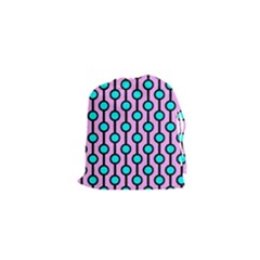 A Chain Of Blue Circles Drawstring Pouch (xs) by SychEva