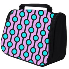 A Chain Of Blue Circles Full Print Travel Pouch (big) by SychEva