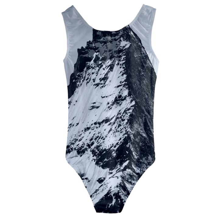 Matterhorn-switzerland-mountain Kids  Cut-Out Back One Piece Swimsuit