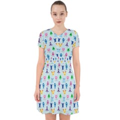 Funny Monsters Adorable In Chiffon Dress by SychEva