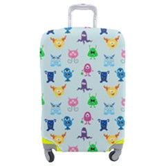 Funny Monsters Luggage Cover (medium) by SychEva