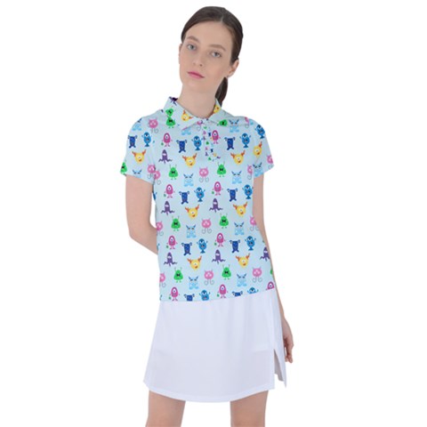 Funny Monsters Women s Polo Tee by SychEva