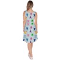 Funny Monsters Knee Length Skater Dress With Pockets View4