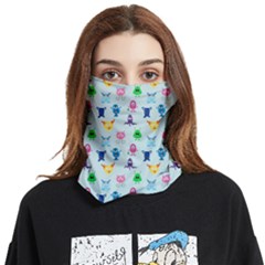 Funny Monsters Face Covering Bandana (two Sides) by SychEva