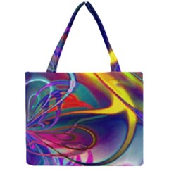 Colorful Rainbow Modern Paint Pattern 13 Mini Tote Bag