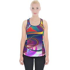 Colorful Rainbow Modern Paint Pattern 13 Piece Up Tank Top