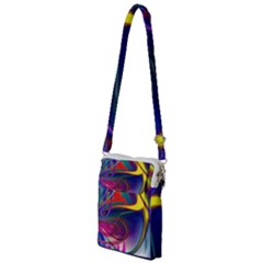 Colorful Rainbow Modern Paint Pattern 13 Multi Function Travel Bag