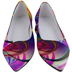 Colorful Rainbow Modern Paint Pattern 13 Women s Block Heels 