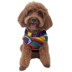 Colorful Rainbow Modern Paint Pattern 13 Dog Sweater