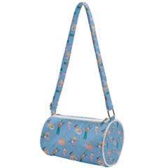 Beautiful Girls With Drinks Mini Cylinder Bag by SychEva