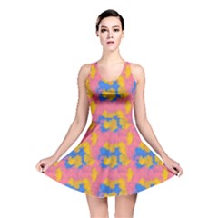 Abstract Painting Reversible Skater Dress by SychEva