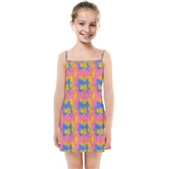 Abstract Painting Kids  Summer Sun Dress by SychEva