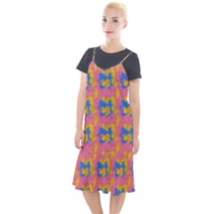 Abstract Painting Camis Fishtail Dress by SychEva